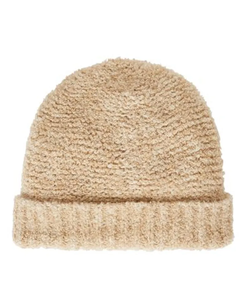 Loro Piana Beanie-Mütze Cocooning Beige