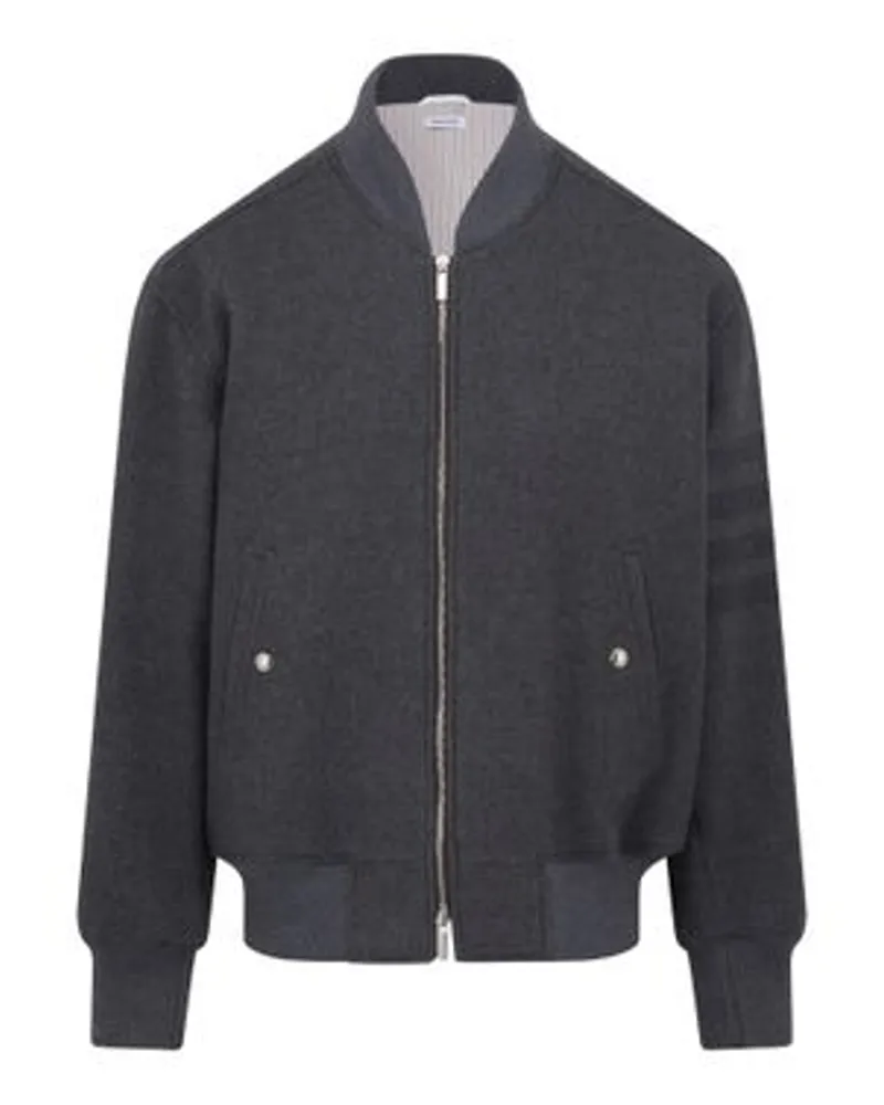 Thom Browne Jacke 4-Bar Grey