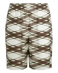 Missoni Bedruckte Seidenshorts Green