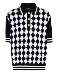 Balmain Poloshirt Diamond Black