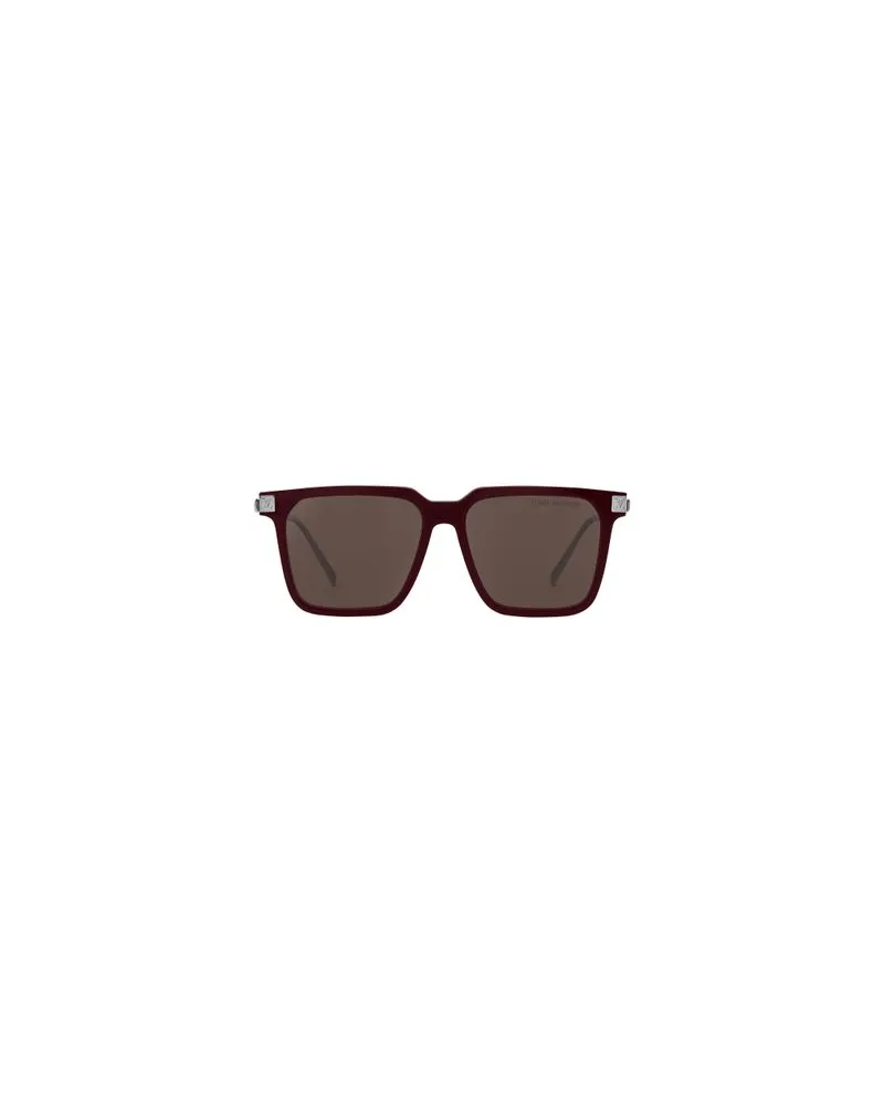 Louis Vuitton LV Rise Square Sonnenbrille Brown
