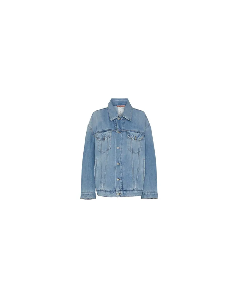 Acne Studios Oversize-Jeansjacke Morris Blue