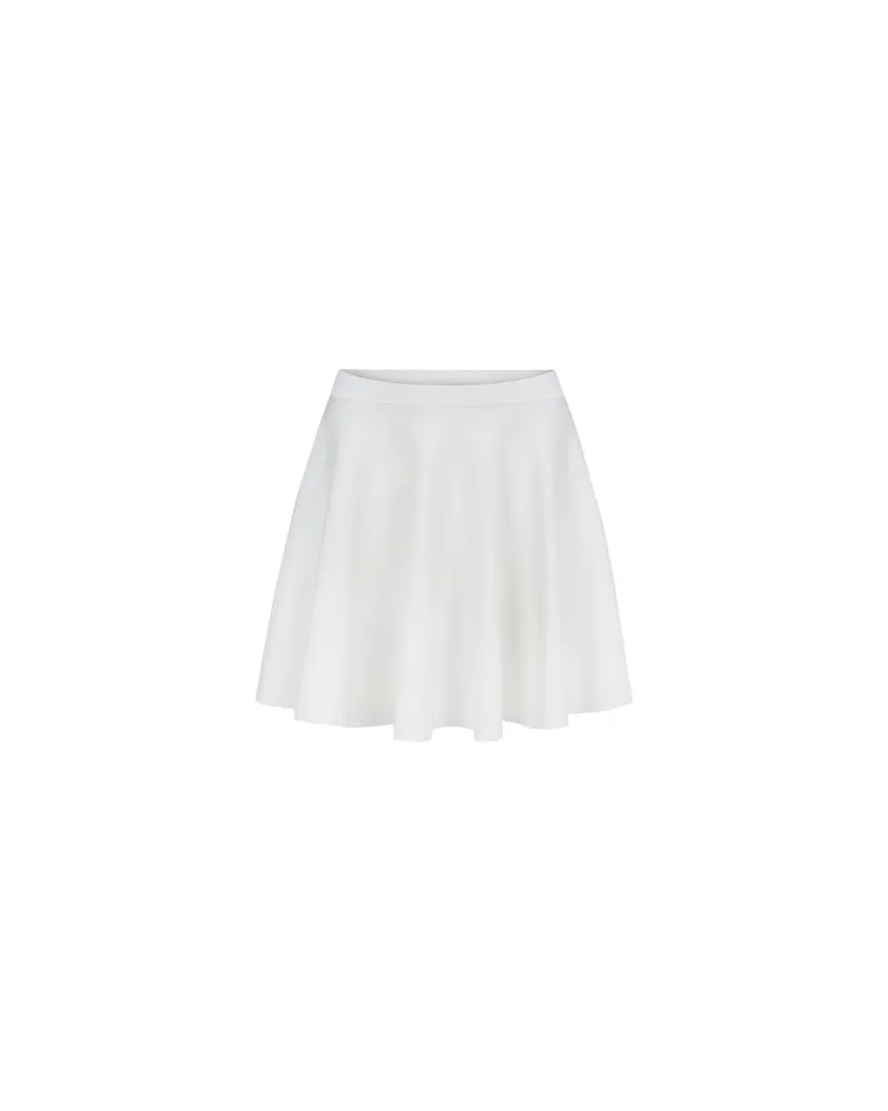 Nina Ricci Ausgestellter Minirock White