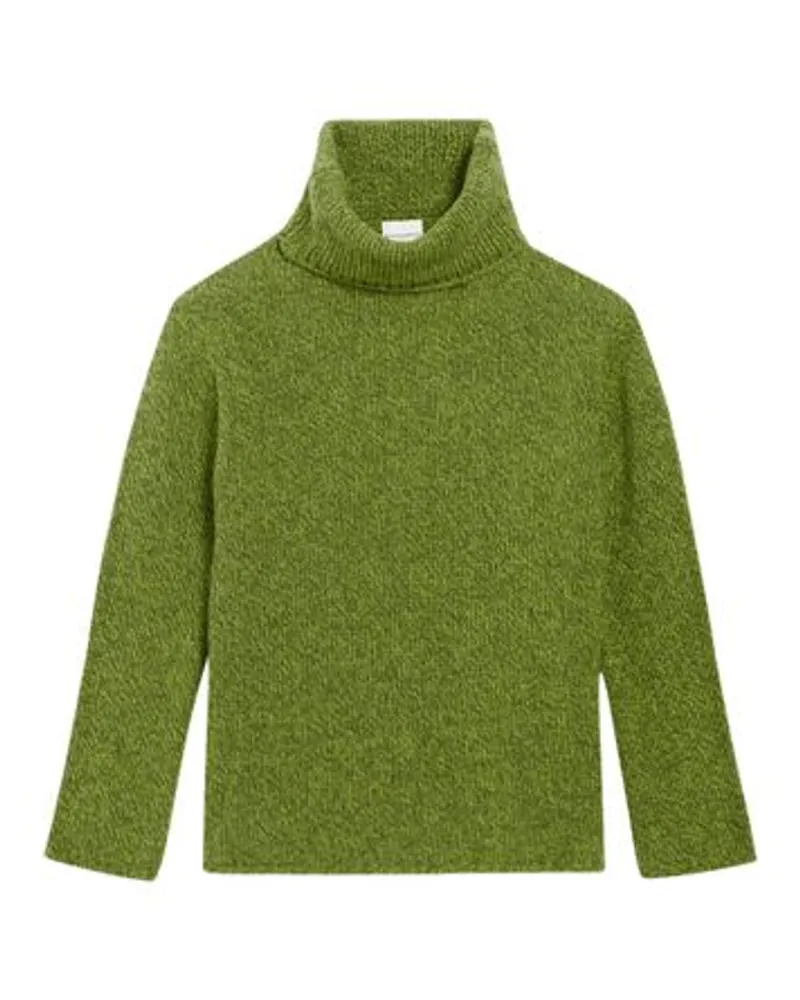 Claudie Pierlot Strickpullover mit Rollkragen Green