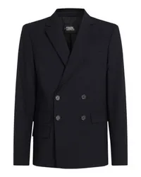 Karl Lagerfeld Zweireihige Jacke Black