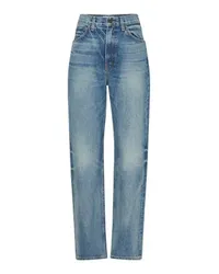 Nili Lotan Gerade Jeans Mitchell Blue