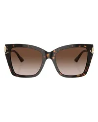 Jimmy Choo Sonnenbrille Square Brown