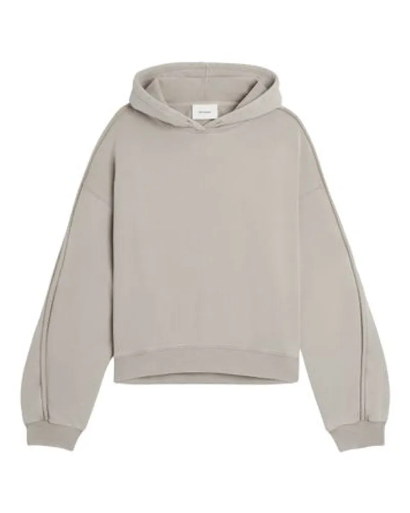 Axel Arigato Kapuzenpullover in Washed-Optik Clove Beige