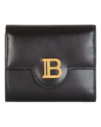 Balmain Brieftasche Trifold B-Buzz Black