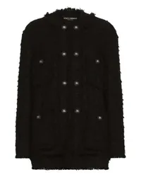 Dolce & Gabbana Einreihige Jacke Black