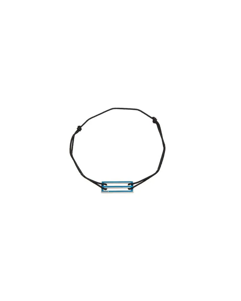 Le Gramme Kordelarmband 25 G Blue