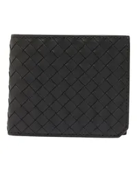 Bottega Veneta Brieftasche Intrecciato Piccolo Black