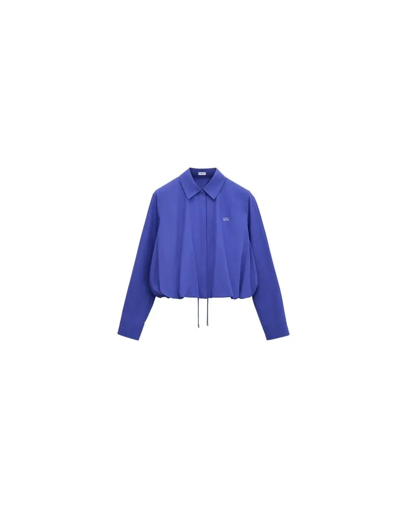 Loewe Langärmeliges Hemd Baumwolle Blue