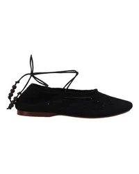 Alohas Gehäkelte Ballerinas Rosemary Black