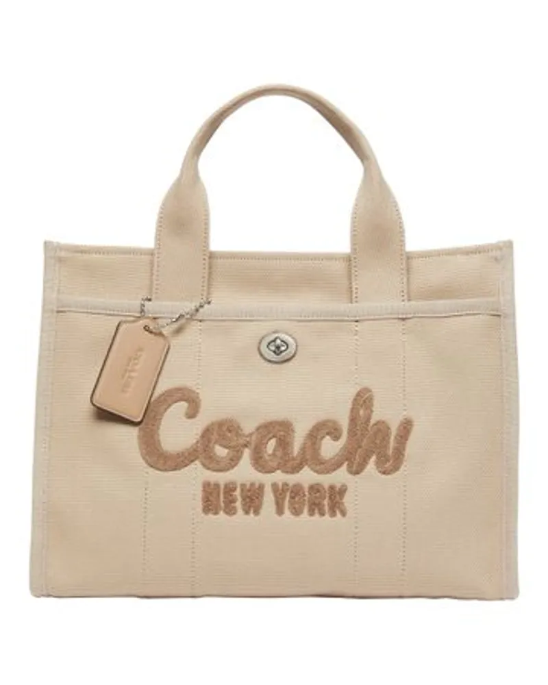 Coach Cargo Tote Beige