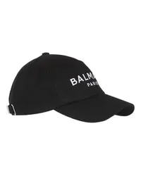 Balmain Besticktes Cap Balmain Paris Black