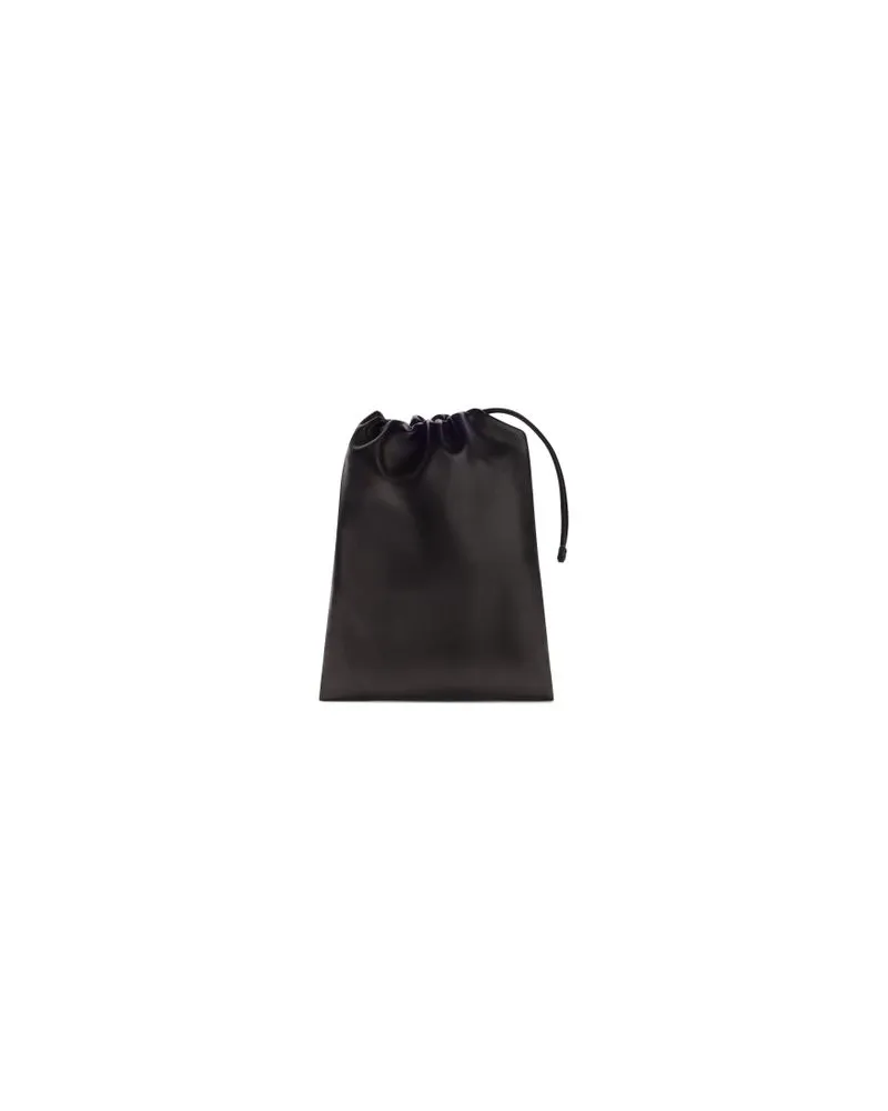 The Row Clutch Ray Black