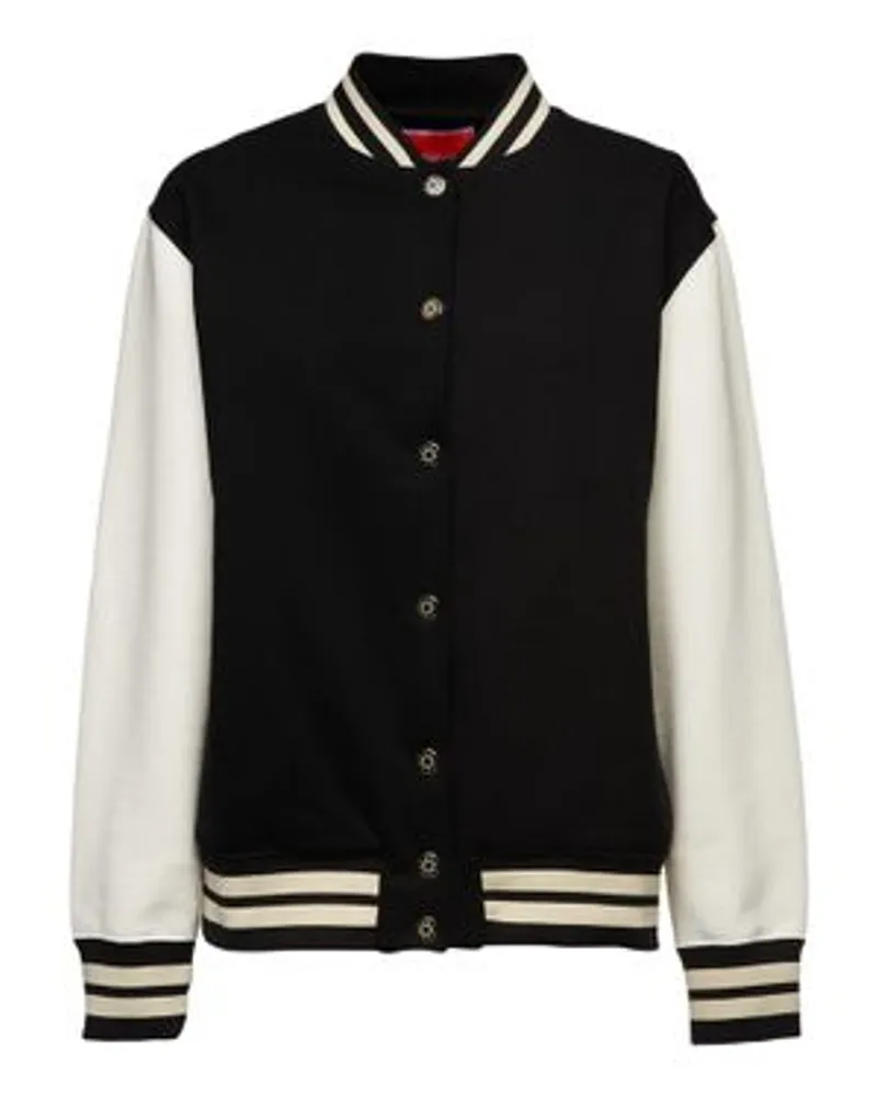 La DoubleJ Bestickte Bomberjacke Varsity Multicolor