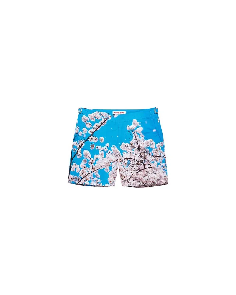 Orlebar Brown Badeshorts Bulldog Photographic Blue