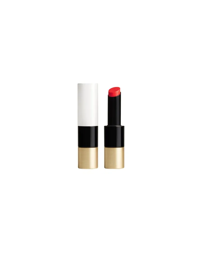 Hermès Rouge , Glänzender Lippenstift Silky Orange
