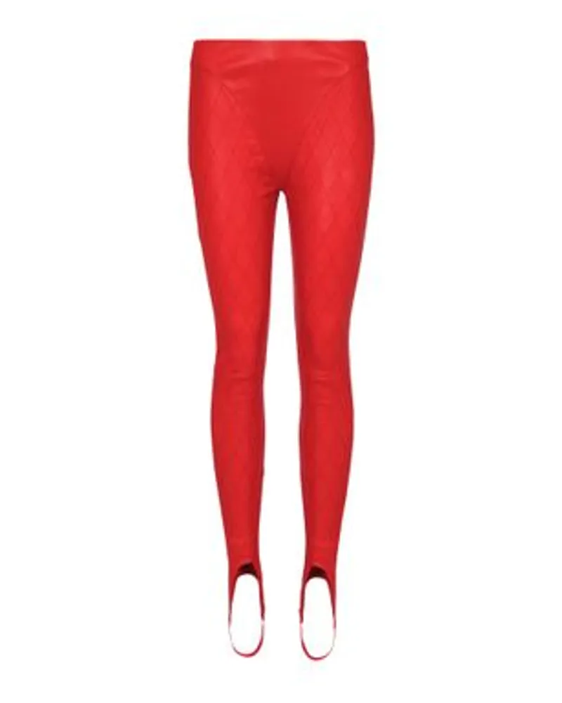 Balmain Leggings Red