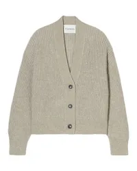 Closed Boxy Cardigan Beige