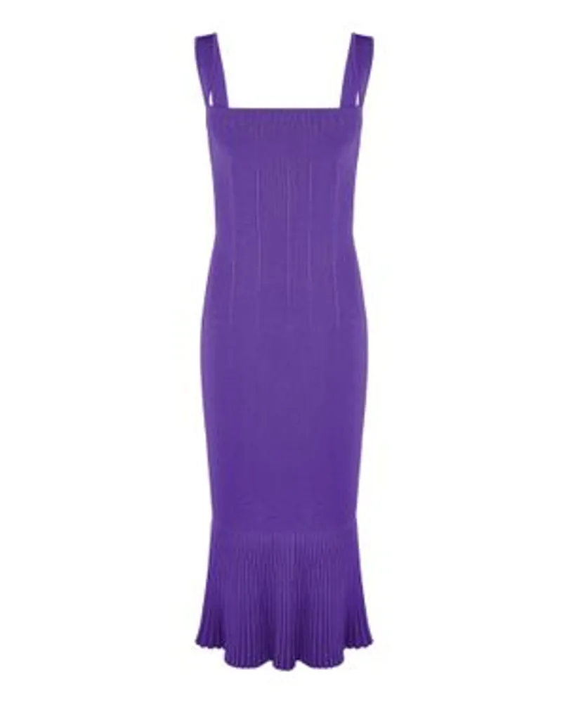 GALVAN Atalanta Dress Purple