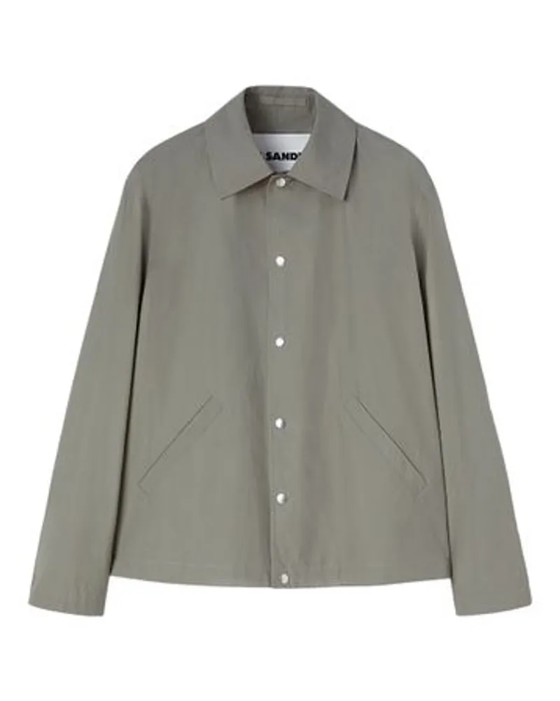 Jil Sander Logo-Jacke Green