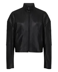 Acne Studios Lederjacke Black