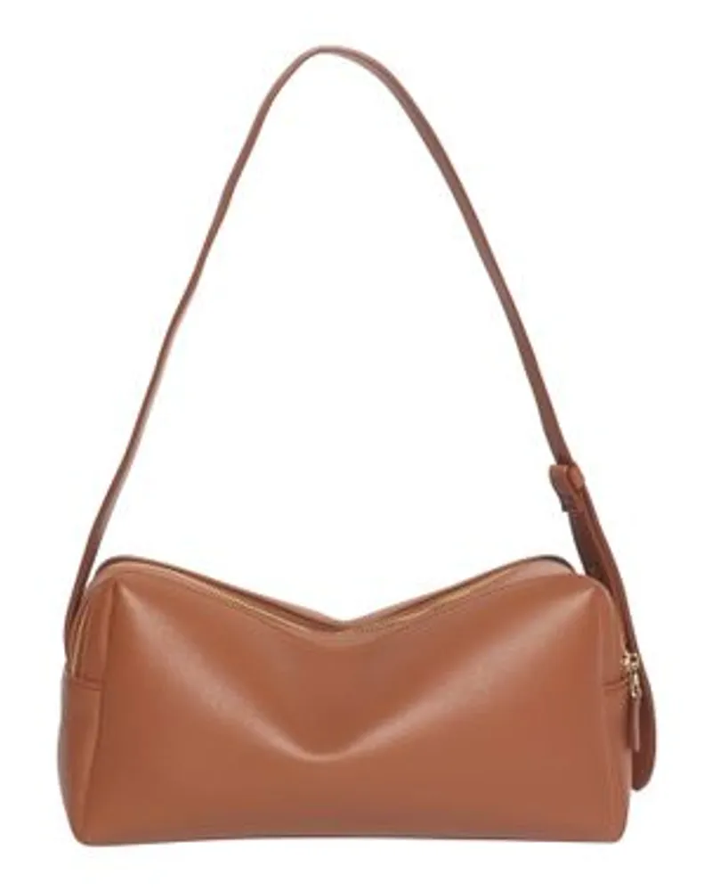 Elleme Schultertasche Trousse Brown