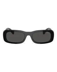 Miu Miu Sonnenbrille Rectangle Black