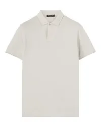 Loro Piana Poloshirt Open Grey