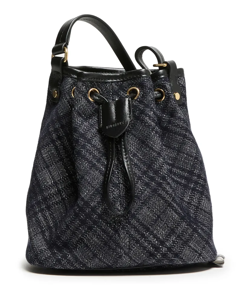 Burberry Mini-Bucket Bag Check 