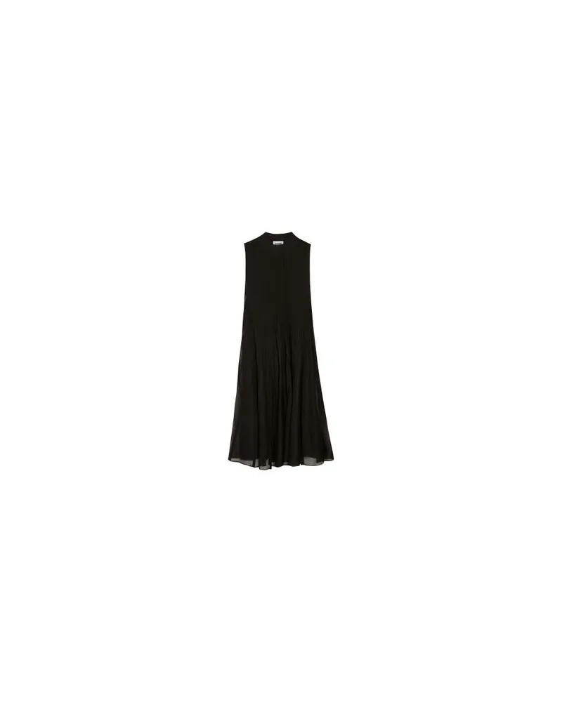 Claudie Pierlot Strickkleid in Midilänge Black