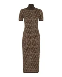 Fendi Midi-Rock Brown