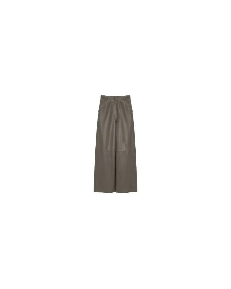 Yves Salomon Gerade geschnittene Hose Grey