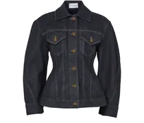 Taillierte Jacke aus Denim