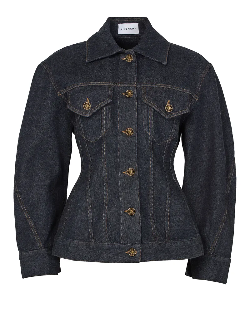 Givenchy Taillierte Jacke aus Denim 