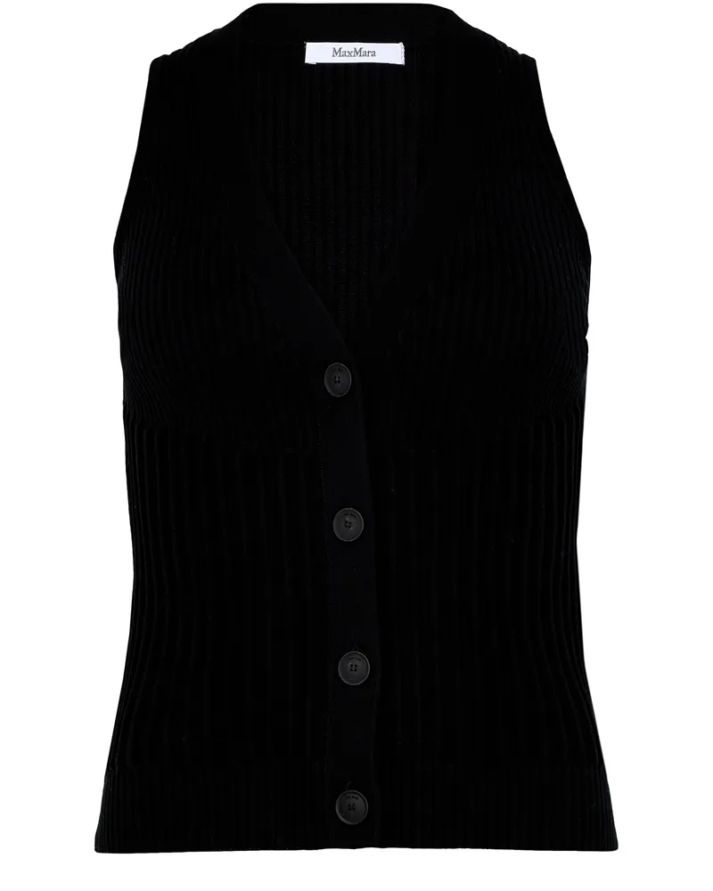 Max Mara Bimba ärmellose Cardigan 