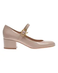 Gianvito Rossi Pumps Mary Ribbon Beige