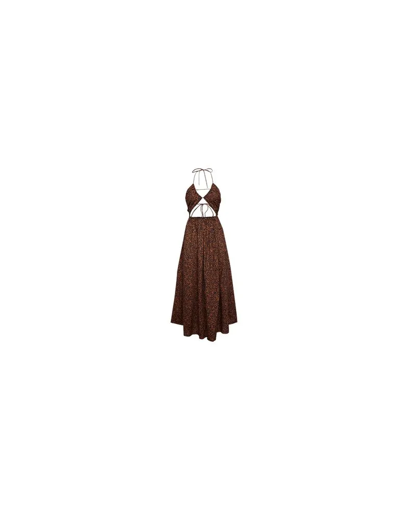 Matteau Langes Kleid Brown