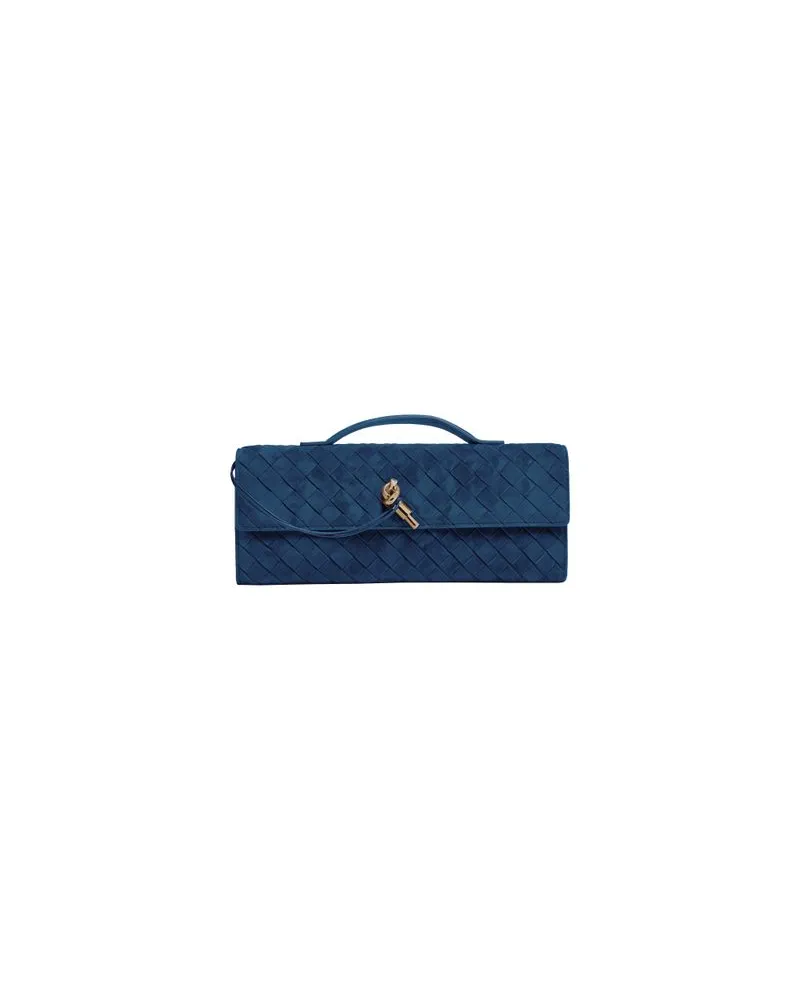 Bottega Veneta Clutch Andiamo Blue