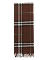 Burberry Großkarierter Schal Brown