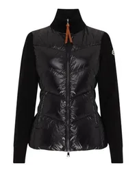 Moncler Jacke im Materialmix Black