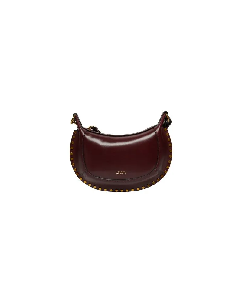 Loewe Großer Shopper mit Print Puzzle Fold Burgundy