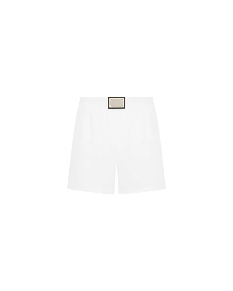 Dolce & Gabbana Lange Boxershorts White