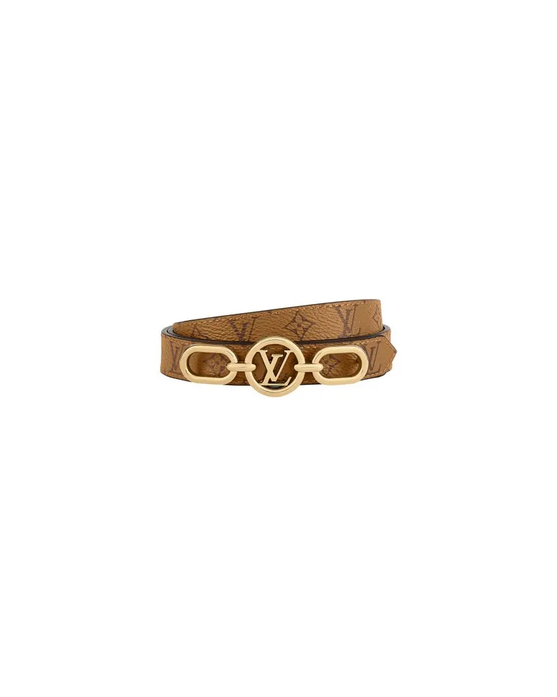 Louis Vuitton LV Circle Prime Wendegürtel 20 mm Brown