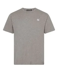 Acne Studios Logo-T-Shirt Grey