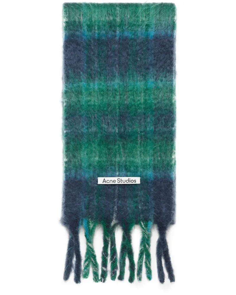 Acne Studios Schal aus Mohair Blue