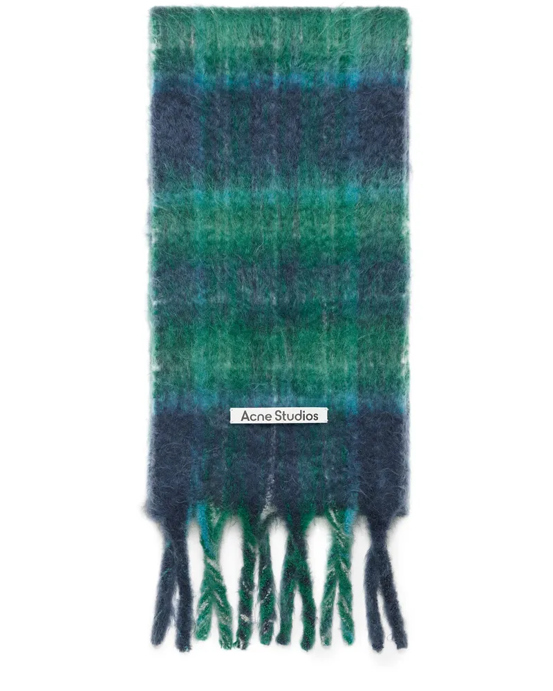 Acne Studios Schal aus Mohair Blue